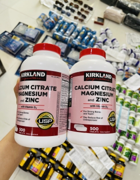  Calcium Citrate ZinC, date mới 8/2026 hàng sẵn mới đáp